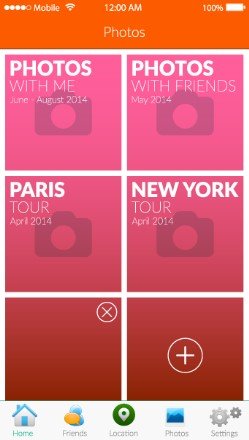 相片/視頻管理頁面概念images5