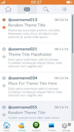 留言訊息管理頁面概念images8